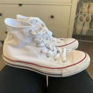White high top converse